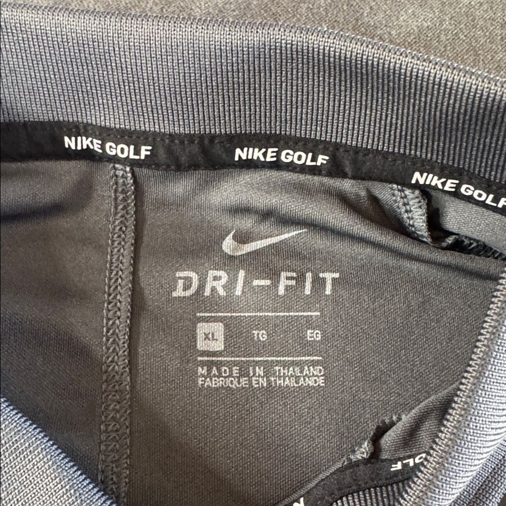 Nike Men’s Golf Polo Shirt Gray Short Sleeve Size XL Standard Fit 891881-021 NWT - Picture 12 of 13